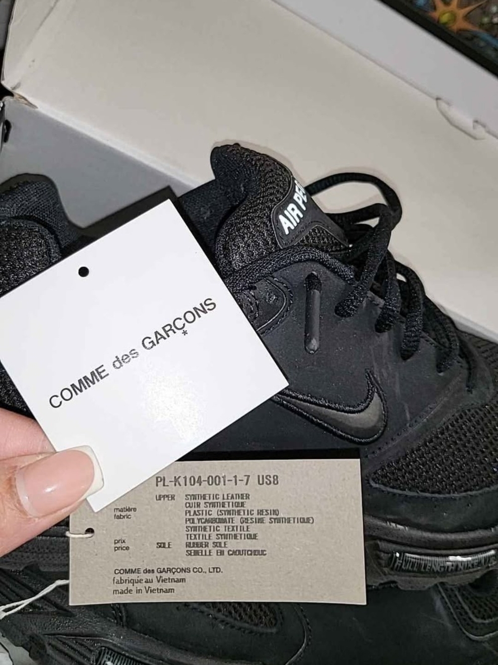 Comme des Garcons Black Women’s Sneakers